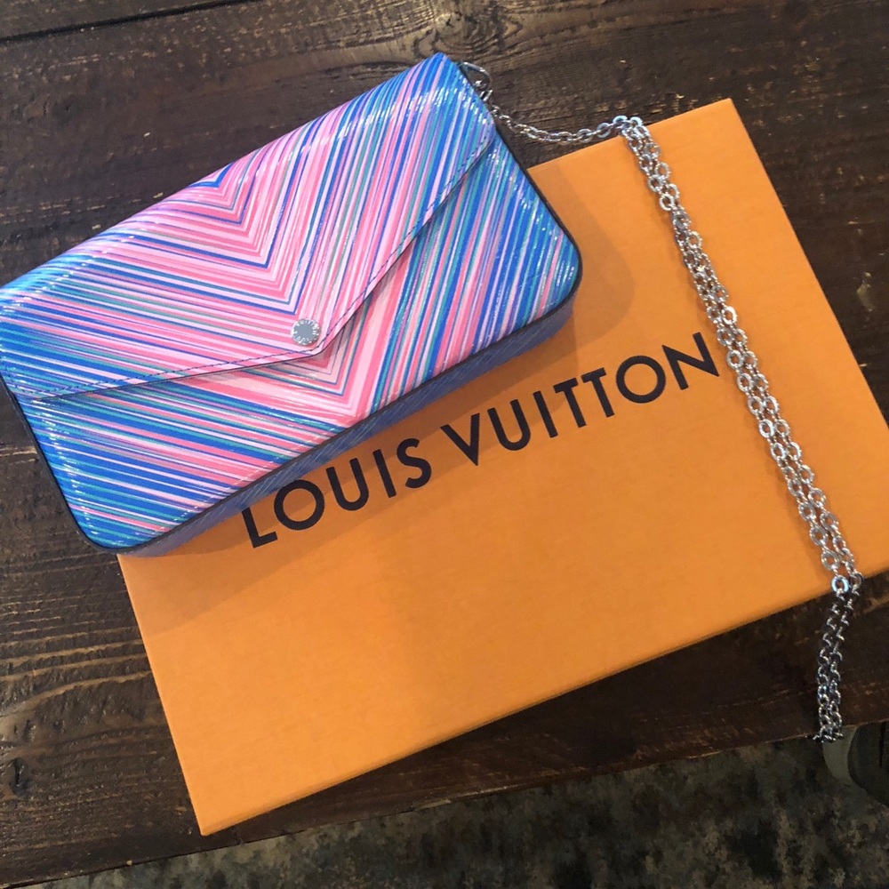 Louis Vuitton Epi Pochette Félicie Tropical bag